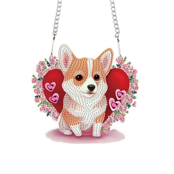 5D DIY Puntos Día San Valentín Amor Vaca para Manualidades