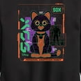 thumbnail image 3 of Lightyear - Sox Diagram Black - Toddler And Youth Crewneck Fleece Sweatshirt, 3 of 5