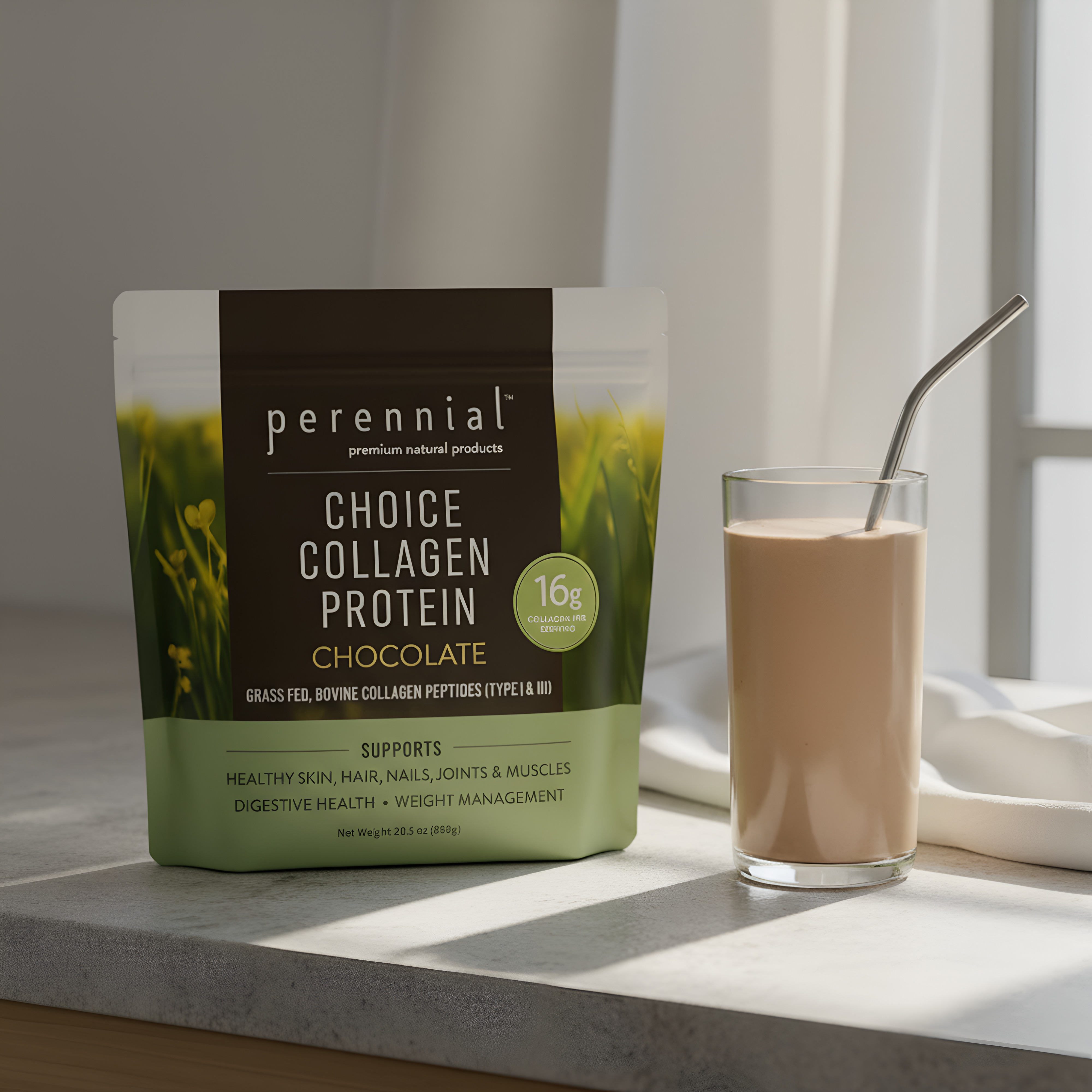 Collagen Peptides for Skin, Joints  Gut — Chocolate | Perennial