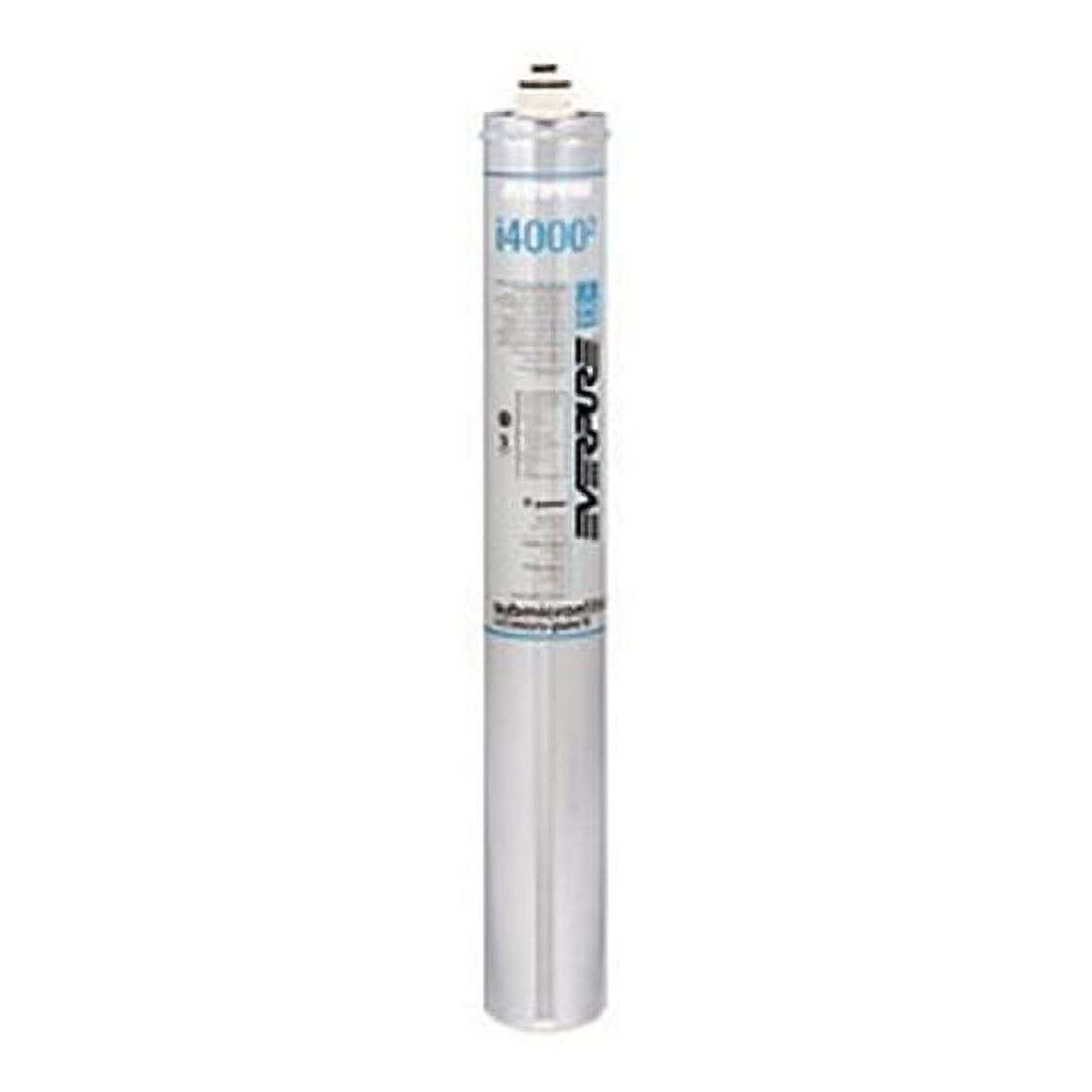 Quick Connect Filter, 1.7 gpm, 0.5 Micron, 3" O.D., 25 1/4 in H EV961237-75