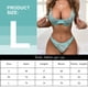 thumbnail image 2 of Conjunto de sujetador y bragas de mujer de color verde menta, dos piezas, sujetador con tirantes transparentes, ropa interior sexy, 2 of 5