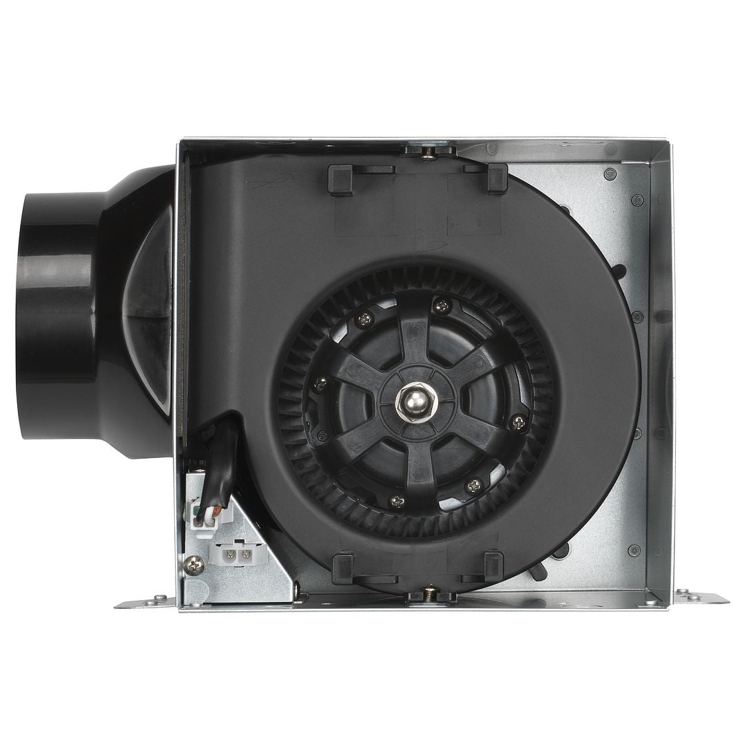 New Homewerks 70 CFM 1.0 Sones Exhaust Ventilation Fan with LED & Brushed Nickel Magnetic Trim