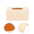 thumbnail image 3 of 2pcs DIY Wooden Napkin Box Handmade Tissue Boxes Plain Color Napkin Holders, 3 of 7