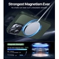 thumbnail image 3 of Strong Magnetic for iPhone 13 Pro Max Case [Compatible with Magsafe][Military Grade Drop Protection] Protective Shockproof Translucent Matte Slim Phone Case for iPhone 13 Pro Max, Army Green, 3 of 6