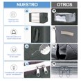 thumbnail image 2 of KAMYSEN 8 Piezas 652 l organizador de ropa Bolsas organizadoras para Ropa su&eacute;ter Bolsa de Almacenamiento de Ropa de Gran,Capacidad,Transparente y Visible Contenedores de Almacenamiento de R, 2 of 7