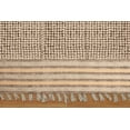 thumbnail image 4 of Casavani - 10'x16' Handblock Printed Beige Cotton Dhurrie Geometric Area Rugs for Bedroom & Dining Room, 4 of 5