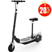 Maxtra Scooters E120 Folding Electric Scooter with Removable Seat for Kids Ages 6-12, Up to 10mph, 155 Lbs. Max Load