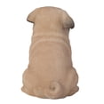 thumbnail image 3 of Pacific Giftware Adorable Seated Pug Puppy Collectible Figurine Amazing Dog Likeness Hand Painted Resin 6.5 inch Figurine Great for Dog Lovers Tabletop Decor, 3 of 4