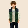 thumbnail image 2 of MEZZALL Kids Girls Boys Sleeveless Vests Winter Fuzzy Hooded Vest Coats Toddler Warm Padded Jackets Outerwear Lovely Tops, 2 of 8