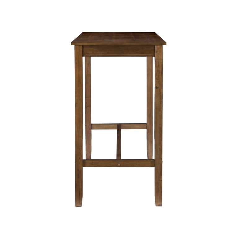 Linon Cessford Bar Height Pub Table, Rustic Brown photo 3