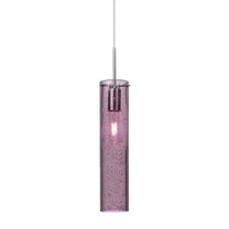Besa Lighting - Juni 16 - One Light Cord Pendant with Flat Canopy-Satin Nickel