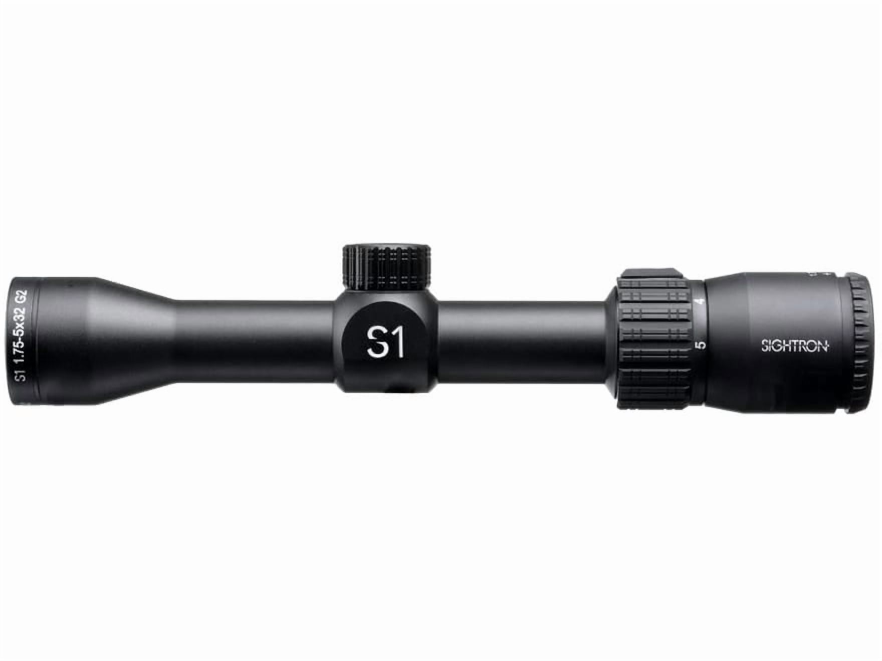 Sightron S1 Series 1.75-5x32mm 1in Tube Second Focal Plane G2 Riflescope, Duplex