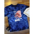 thumbnail image 3 of Cheerful Devil Techno Style Tie Dye Crystal Men -Image by Shutterstock, Male Medium, 3 of 4