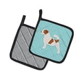 thumbnail image 2 of Carolines Treasures BB3707PTHD Jack Russell Terrier Porte-Pot à Damier Bleu, 2 of 3
