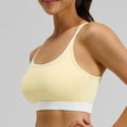thumbnail image 4 of Annhoo Womens Yoga Bras Support Block Color Stretchable Comfortable Sport Underwear Casual Clothes, 4 of 4