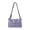 MATALLIC LAVENDER, variant on Loop Boxy Silhouette Bag Knot-Adjustable Strap Convertible Crossbody Shoulder Design