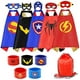 thumbnail image 2 of RioRand Kids Dress Up Juego de 5 capas de superhéroe y pulseras de bofetadas para niños, d RioRand RioRand, 2 of 2