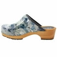 thumbnail image 3 of BJORK Maja Wood Printed Leather Clogs (Abby - EU40), 3 of 8