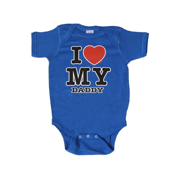 I Love My Daddy Bodysuit, Royal 18 months