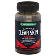 Nature's Bounty Advanced Clear Skin Men's Series Supplement with Zinc, Mixed Berry Flavor - 60 gummies