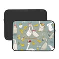 thumbnail image 3 of Bingfone Cute Farm Birds Laptop Sleeve Case 13 Inch, 360° Protective Computer Carrying Bag, 3 of 9
