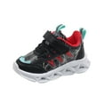 thumbnail image 6 of Otqutp Tennis Shoes for 1 To 6 Years Baby Children's Sneakers LED Charged Breathable Soft Sole Strap Collision Color Shoes for 1 To 6 Years, 6 of 9