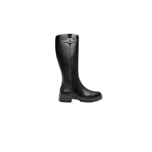 Flexi 131910 Bota Alta Negra Mujer Tacón Bajo Casual negro 25
