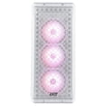 thumbnail image 4 of Gabinete Gamer XPG DEFENDER E-ATX Media Torre 3 FAN Cristal Templado Blanco, 4 of 6