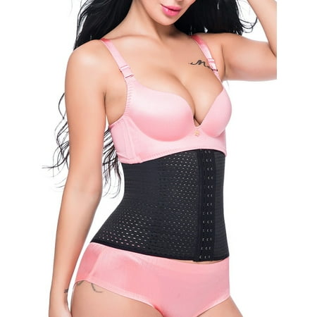 

Miss Moly Womens Extra Firm Control Waist Traner Shapewear Tummy Control Underbust Corset Belt Plus Size Black S-3XL