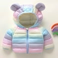 thumbnail image 5 of Staki Baby Boy Winter Fleece Coat Toddler Puffer Jacket Infant Boy Outerwear Clothes Coats for Boys 6M,12M,18M,2T,3T,4T,5T,6Y(Multicolour,1-2 Years), 5 of 9