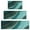 Teal Gold Marble, variant on Teal Gold Marble Wave Pattern Kitchen Rugs Sets Of 3,Kitchen Runner Rugs Non Skid Washable,Decorative Kitchen Floor Mats for Kitchen,Sink,Laundry,17"x30"+ 17"x47" + 17"x59"