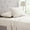 3 Line - Ivory, variant on Rayon from Bamboo 4 Piece Luxury 3 Line Embroidered Sheet Set - 7 Colors - 3 Line - Grey - King