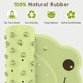 thumbnail image 3 of Alfombra de baño Joycano Baby antideslizante, 30 x 45 cm, caucho natural, color verde, 3 of 8
