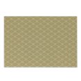 thumbnail image 1 of Retro Cutting Board, Old Fashioned Damask Pattern with Victorian Medieval Renaissance Influences Classic, Decorative Tempered Glass Cutting and Serving Board, Small Size, Pale Brown, by Ambesonne, 1 of 1