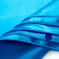 thumbnail image 4 of MDS Set of 50 Satin Napkin 20x20 Inch Square Napkins for Wedding - Blue, 4 of 6