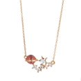 thumbnail image 1 of Collar De Colgantes De Estrella De Taladro De Cadena Larga / Gargantilla De Para Niñas Yuyangstore Golden Drill Star Colgantes, 1 of 8
