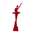 thumbnail image 1 of Figura de bailarina de ballet, adorno de mesa, estatua de resina artesanal para mesa decorativa. Estilo A, 1 of 9