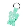 thumbnail image 2 of Locator Case Silicone Tracker Cover Anti-lost Protector Keyring Replacement for Airtags  Green, 2 of 10