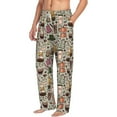 thumbnail image 6 of Logiee Coffee pots cup Print Pajama Pants for Men,Men’s Pajama Bottoms,Mens PJ Pants with Pockets & Button Fly-3X-Large, 6 of 6