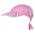 thumbnail image 2 of Headwear for Women qinhaie Wicking Beanie Chemo Cap for Women, Adjustable Print Head Scarf, Hood Headband Headwrap Pink One Size, 2 of 4