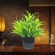 thumbnail image 3 of Plantas decorativas artificiales simuladas de plantas verdes para interiores, arreglos para sala de estar, plantas de plástico en maceta para muebles de TV, 3 of 6