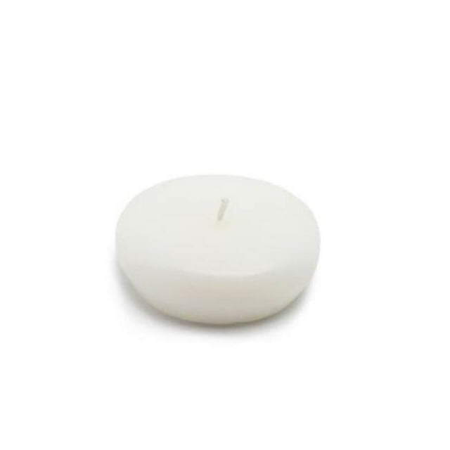 2 .25 in. Floating Candles, White - 24 Piece per Box