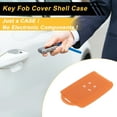 thumbnail image 3 of Funda de llave de coche TPU naranja para Renault Clio - Funda de control remoto de 4 botones, 3 of 6