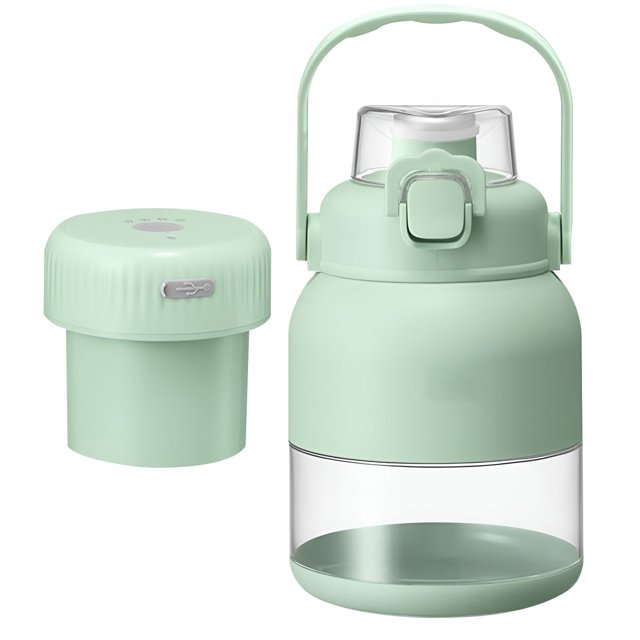 Halloween Kitchen Decor Juicer With And Two Lids Portable Cup Juicer Bottle For Fresh Juice Multifunctional Large Capacity Wireless Rechargeable Centrifugal Juicer,Tomato Press,Juicer Extractor,Juic