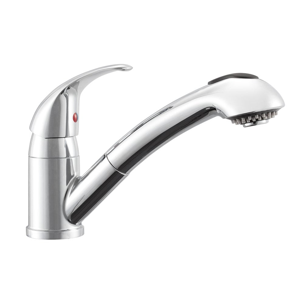 Dura Faucet Designer Pull Out Rv Kitchen Chrome Polished