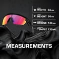 thumbnail image 5 of Oakley OO9403 Sphaera Shield Shaped Non-Polarized Sunglasses for Men & Women - Includes Official Eyewear Kit - Matte Black Frame with Prizm Road Lens, 5 of 7