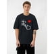 thumbnail image 1 of Camiseta estampada para hombre "Él es mío", cuello redondo y manga corta, ajuste cómodo, ideal para San Valentín, abrigo de verano. Camisetas informales., 1 of 8