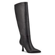 Women's Marc Fisher Ltd Hallie Knee High Boot, Size 5.5 M - Black Leather