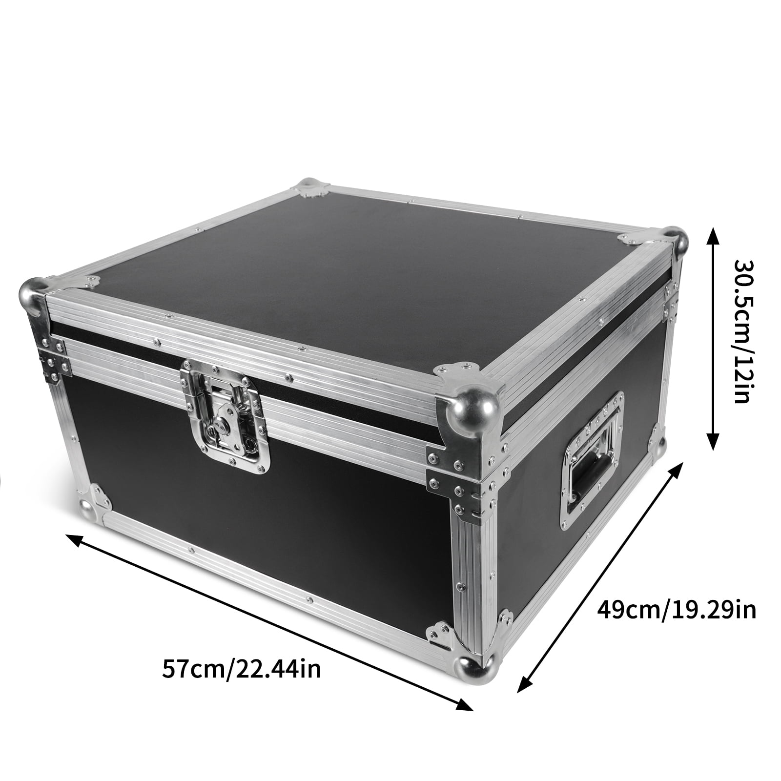 Flight Case for (4）Cold Spark Machine DMX Firework Machine,Black