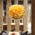 thumbnail image 2 of oshhnii Artificial Feather Light Shade Lamp Shade for E27 Bulb Floor Lamp Table Lamp Yellow, 2 of 6